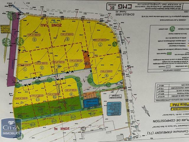Terrain vente à Chalon-sur-Saône, Cormatin