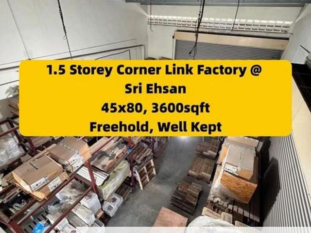 Warehouse for sale in Kepong, Kuala Lumpur