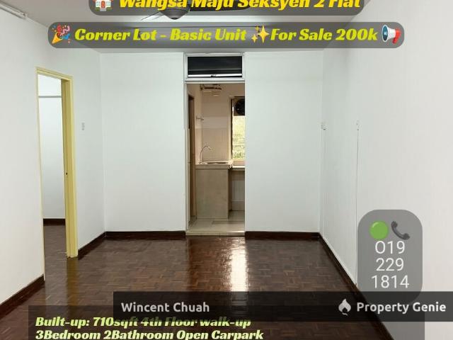 Flat for sale in Wangsa Maju, Kuala Lumpur