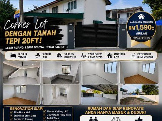 Terraced House for sale in Batu Pahat, Johor