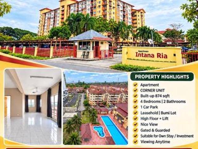 Apartment for sale in Bandar Baru Bangi, Majlis Perbandaran Kajang