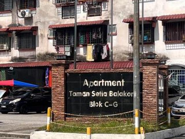 Apartment for sale in Balakong, Majlis Perbandaran Kajang