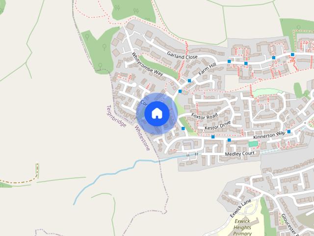 House for rent in Foxhayes, Watergate