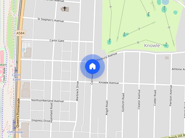 Apartment for rent in Knowle, Blackpool