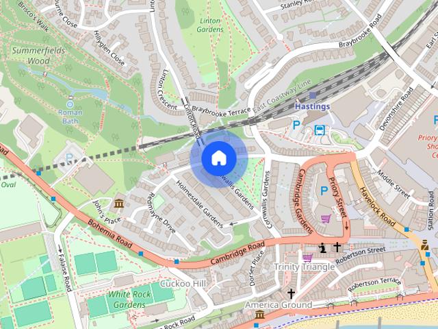 Apartment for rent in Trinity Triangle, Hastings
