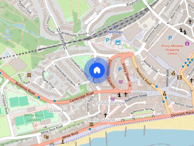 Apartment for rent in Trinity Triangle, Hastings