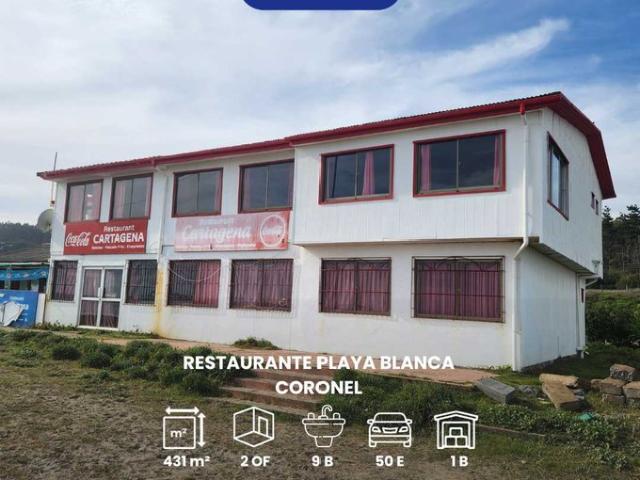 Coronel, Venta amplio restaurante playa blanca 108394