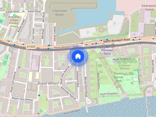 Apartment for rent in Silvertown, Greater London