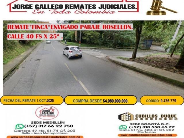 Finca en venta en Antioquia, Valle de Aburrá
