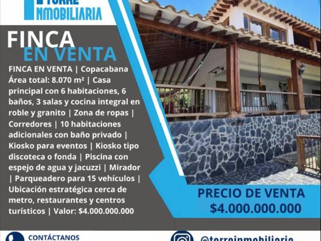 Cortijo de alto standing en venta Itagüí, Colombia