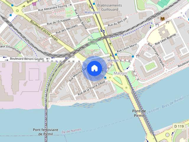 Maison location à Nantes