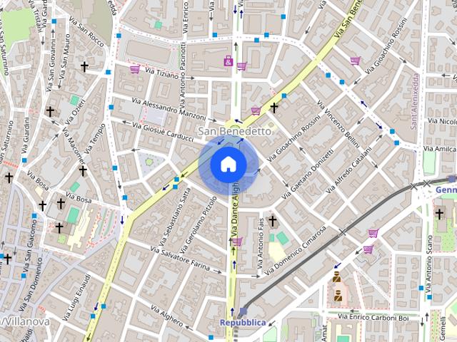 Appartamento in affitto a San Benedetto, Cagliari
