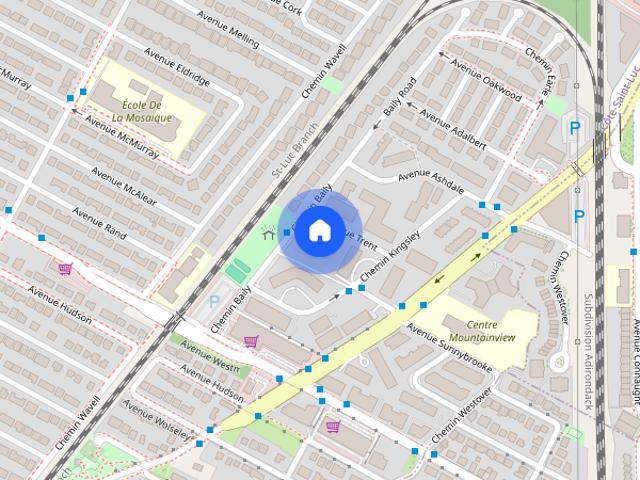 Apartment for rent in Côte-Saint-Luc, Montréal (région administrative)