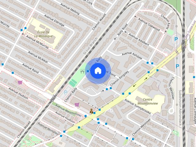 Apartment for rent in Côte-Saint-Luc, Montréal (région administrative)