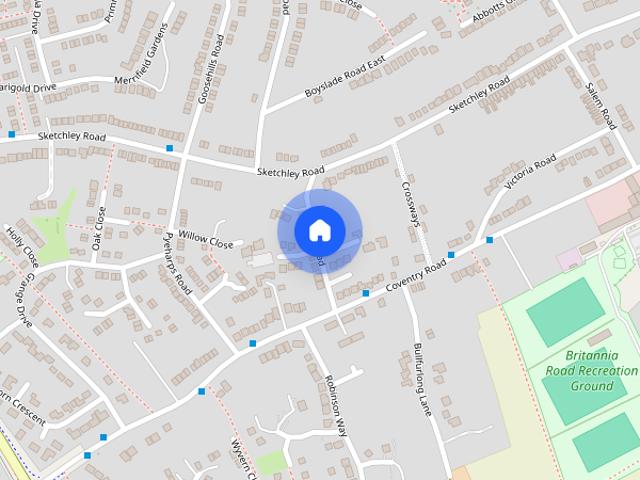House for rent in Stretton Baskerville, Barton
