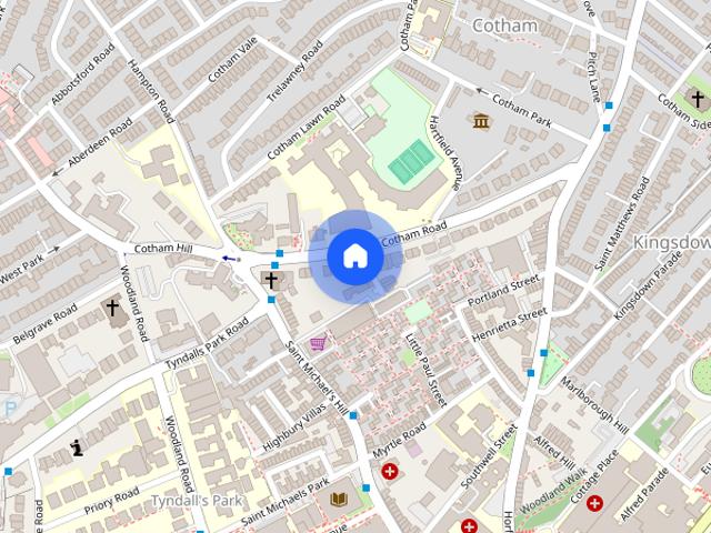Apartment for rent in Tyndall's Park, Bristol
