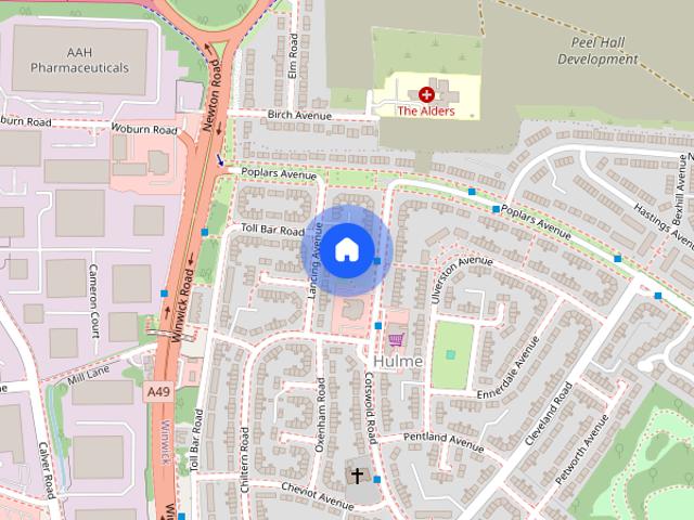 House for rent in Hulme, Warrington