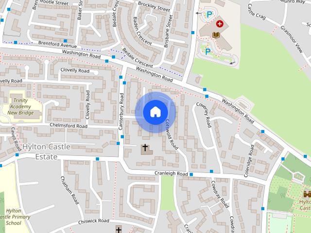 House for rent in Hylton Castle Estate, Tyne And Wear