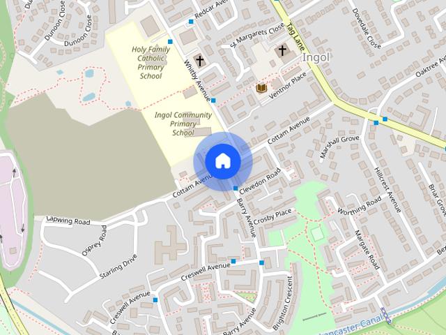House for rent in Higher Bartle, Lancashire