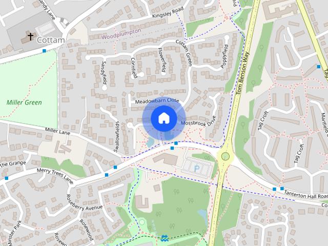 House for rent in Lea, Higher Bartle