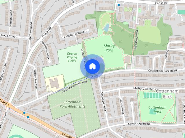 House for rent in London Borough of Merton, Cat Hill