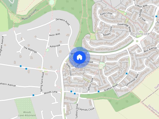 House for rent in Brizlincote, Beamhurst