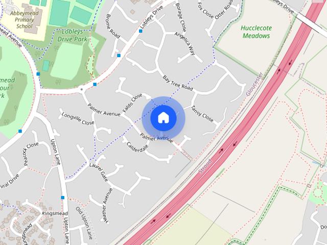House for rent in Hucclecote Green, Gloucester