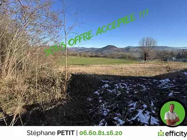 Terrain vente à Le Puy-en-Velay, Coubon