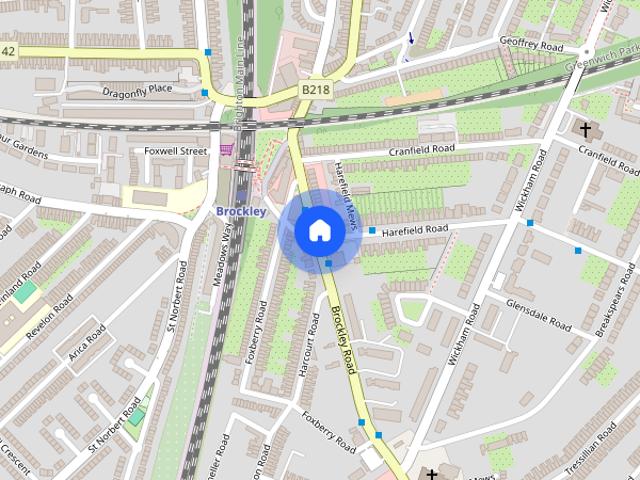 Apartment for rent in London Borough of Lewisham, Brockley