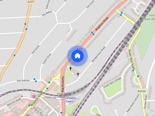 Apartment for rent in London Borough of Croydon, Purley