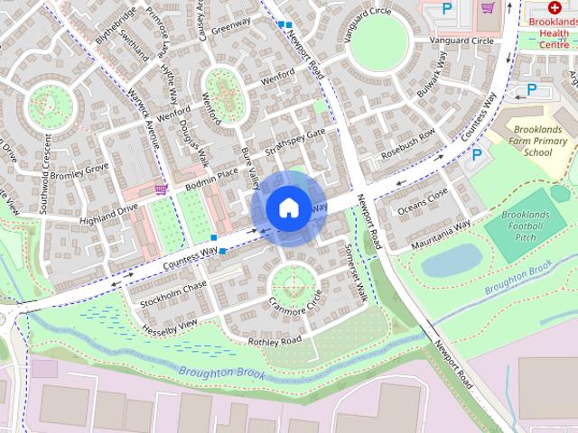 Room for rent in Broughton Gate, Monkston Park