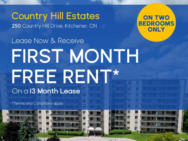 Apartment for rent in Kitchener, Ontario