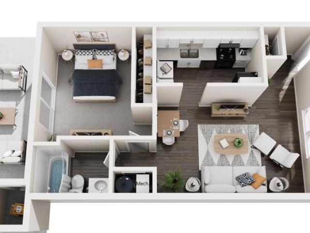 Apartment for rent in Camby, Indiana
