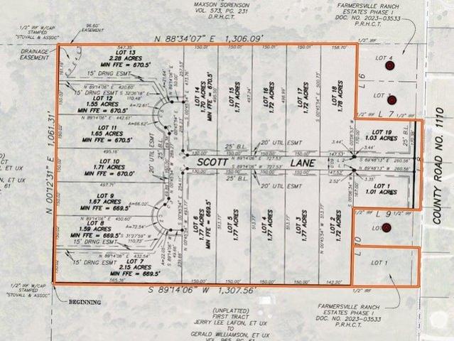 Land for sale in Farmersville, Texas