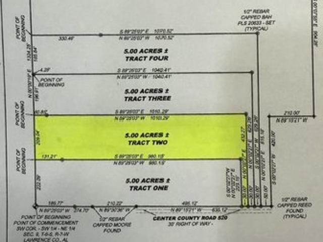 Land for sale in Moulton, Alabama