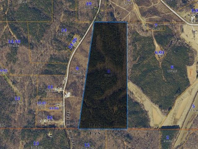 Land for sale in Booneville, Mississippi