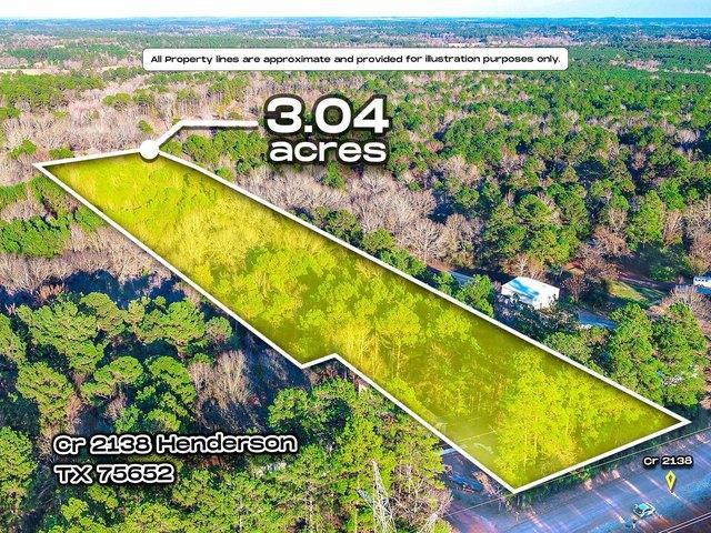 Land for sale in Henderson, Texas
