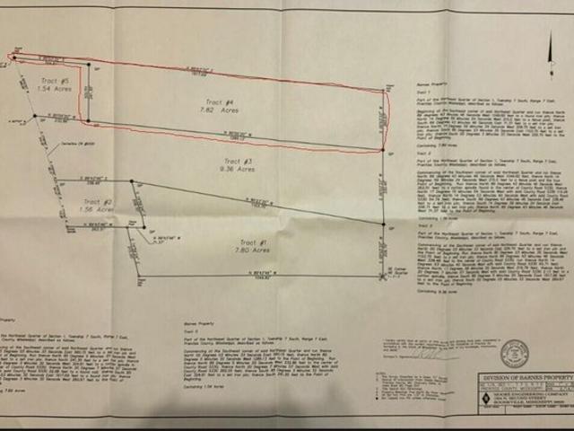 Land for sale in Baldwyn, Mississippi