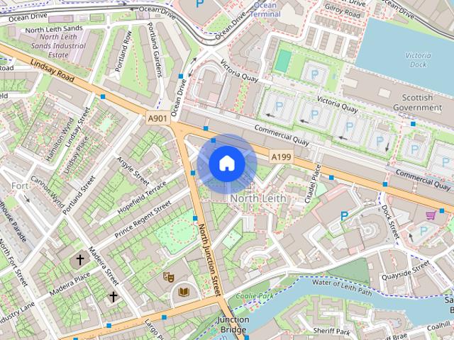Apartment for rent in North Leith, Leith