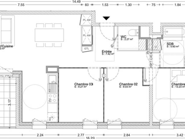 Appartement vente à Clermont-Ferrand, Cournon-d'auvergne