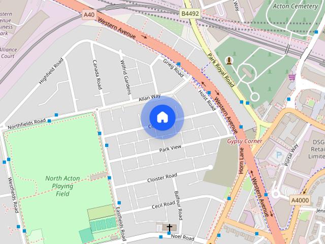 House for rent in London Borough of Ealing, Park Royal
