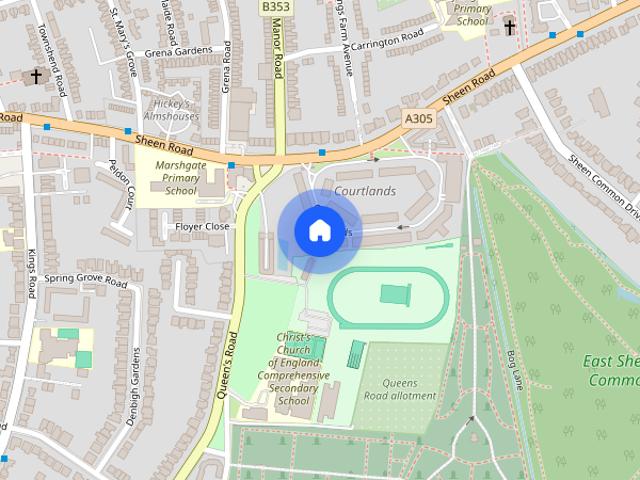 Apartment for rent in North Sheen, Greater London