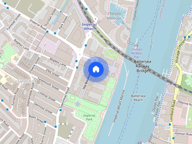 Apartment for rent in Imperial Wharf, Greater London