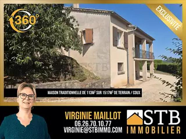 Maison vente à Onclaire, Coux