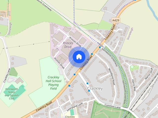 Apartment for rent in Crackley, Warwick