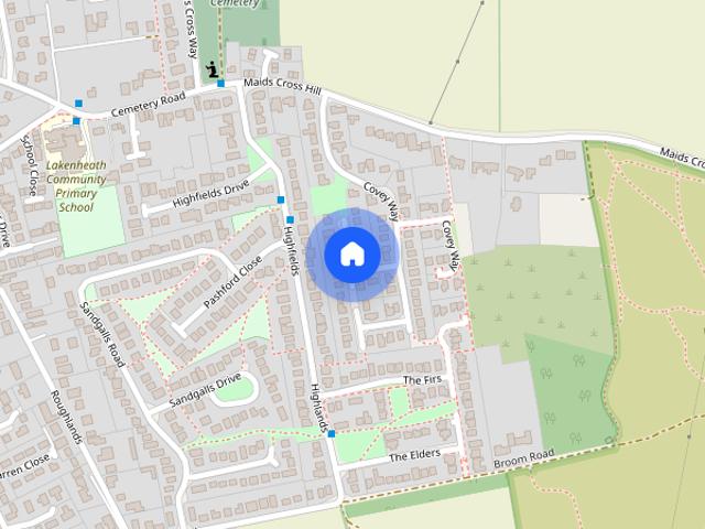 House for rent in Lakenheath, West Suffolk