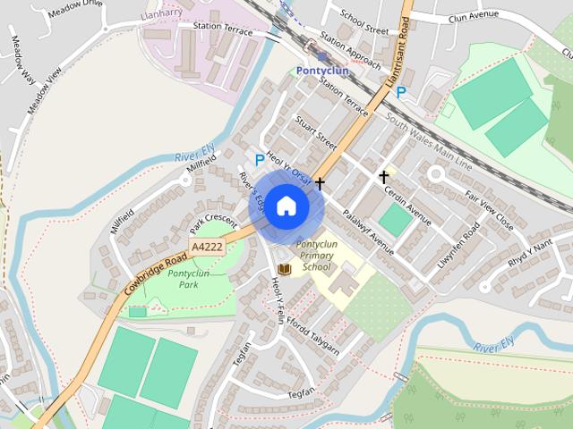 Apartment for rent in Pont-y-Clun, Pontyclun