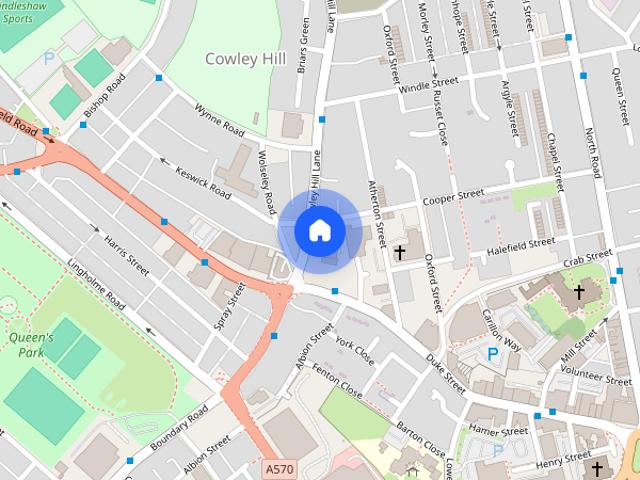 Apartment for rent in Cowley Hill, St Helens