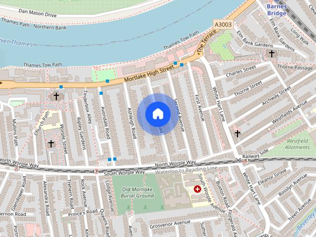 House for rent in Mortlake, Greater London