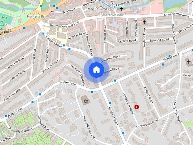 House for rent in Sharrow Vale, South Yorkshire